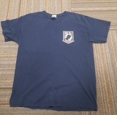 POW MIA T-Shirt Size L Vintage 90’s Dark Blue-see Description