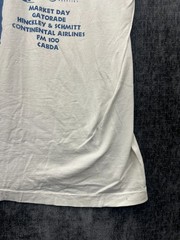 Vintage Fruit Of The Loom T Shirt Mens Large White Windy City Sports Chili Ride