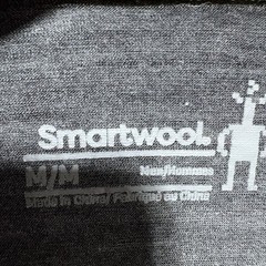 Smartwool T Shirt Mens M Gray Baselayer Merino Wool Short Sleeve Crew Neck