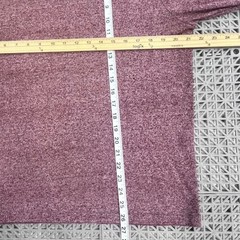 Cremieux Premium Denim Mens Long Sleeve T-Shirt Burgundy Heather Medium Casual