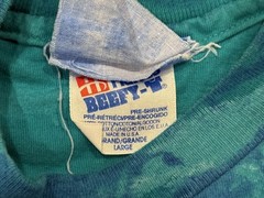 90s RARE Vintage Local Colors Cactus Tie Dye Mary Dee Hand Designed Beefy Tee