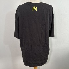 Rawgear T Shirt Mens S Black Embroidered Script Logo Gym Streetwear Casual