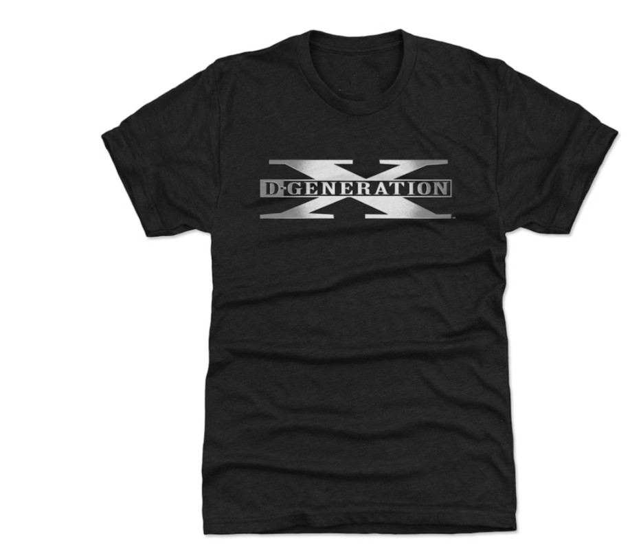 Black D-Generation X Logo Premium Tri-Blend T-Shirt
