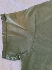 Glock T Shirt Mens XL Green Gun Pistol Biker Vintage READ
