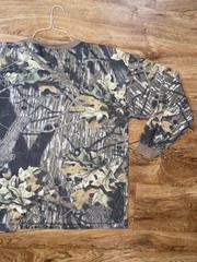 Vintage Mossy Oak Ace Sportswear Shirt Mens 2XL Break-Up Camo Made USA 90s