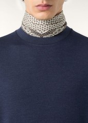 Loro Piana Philion T-Shirt Chasmere & Silk Size Large Ombre Blue (NWOT) ~$1,5700