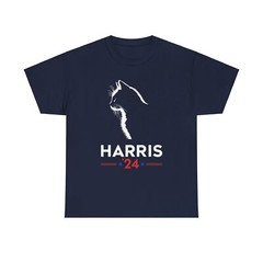 CAT HARRIS ELECTION 2024 ’24 Presidential Humor Comical Funny Gift Tee T-shirt
