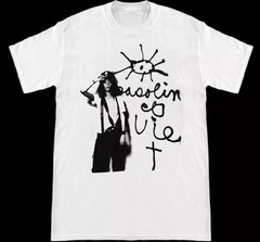 Patti Smith Music Lover T Shirt For Men Cotton White Full Size TU220