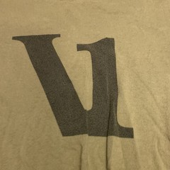 Vuori Mens Crew Neck Logo Tee T-shirt Top Green Size Small Sports Outdoor Yoga