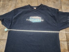 Vintage Y2K USPS Men’s 2XL United States Postal Service Priority Mail T Shirt