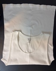Jockey Tank Top Men’s Size 2XL ( 50-52 ) 1 pc White Ribbed Knit