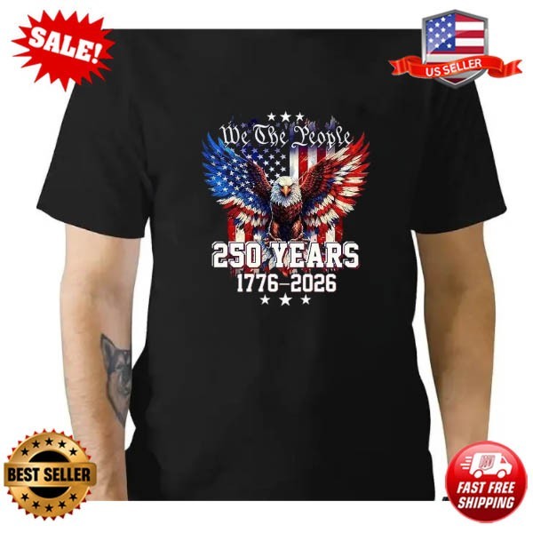 250th Anniversary USA 250 Year America Patriotic 4th of July T-Shirt