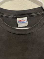 VINTAGE 90s Foundry Networks Tech Promo T-Shirt Hanes Beefy-T Black XXL Rare