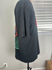 CAV EMPT DESIGN LIGHTER T-SHIRT BLACK Men’s Large Cotton s/s 19 Made In Japan
