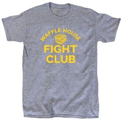 Waffle House Fight Club Men’s Funny Offensive Sarcastic T-Shirt – Cotton – Gift