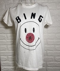 KAPITAL BINGO Smile Tee K1403SC289 Size 1 Off White Graphic T Shirt Japan