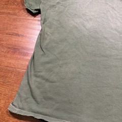 Rhude Oversized T Shirt Mens L Green Crop Boxy Relaxed Baggy Fit Fade Alt Street