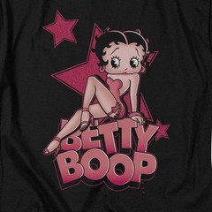 Betty Boop Sexy Star Licensed Adult Unisex T-Shirt Regular Fit Tee SM-3X