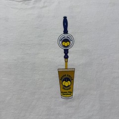 Vintage 90s Brass Balls Saloon Beer Restaurant Ocean City Maryland T-Shirt Large