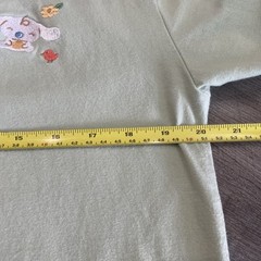 Sanrio Cinnamoroll TShirt Camping Embroidered Green Camp Fire Medium Hello Kitty