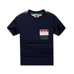 Men’s Running Top Breathable Cotton T-Shirt Crew Neck Short Sleeve Tee