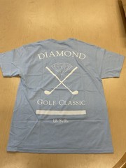 Diamond Supply Co Large Baby Blue Tshirt