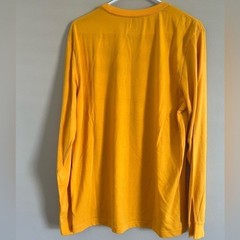Mens Yellow Kobe Bryant Black Mamba Dri-Fit Long Sleeve Tshirt