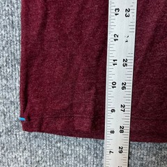 Columbia T-Shirt Mens Size Large Maroon Short Sleeve Cotton Blend Logo Athletic