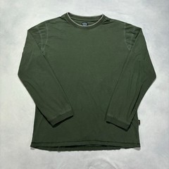 Kuhl Kommando Crew Shirt Men’s Medium Green Long Sleeve Wildfibre Organic Cotton