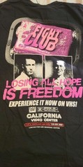 Fight Club Brad Pitt Rucking Fotten Movie Retro T-Shirt Shirt L Large