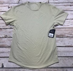 BYLT Basics Drop Cut Lux T-Shirt S/S Large Dry Sage Crewneck Casual Gym Mens NWT