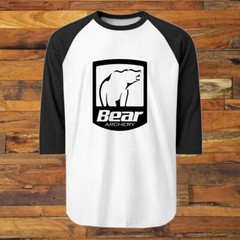 Bear Archery Hunting Bows Men’s Black Raglan S-2XL