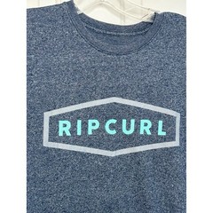 EUC Rip Curl Men’s Navy Heather Tee with Logo Graphic size M