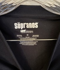 THE SOPRANOS BADA BING T-Shirt HBO Original Black Medium NEW