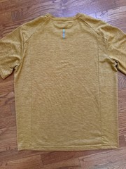 REI Co-Op Polyester Short Sleeve Active Performance T-Shirt – M, Heather Orange