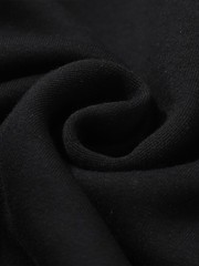 [T-shirt Grande Taille] T-shirt Noir Décontracté Grande Taille – Graphique PIGGL
