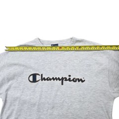 Champion Men’s XL Heather Gray Long Sleeve Crew Neck Shirt