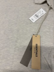 Fear of God Essentials Light Oatmeal T-Shirt Size Medium
