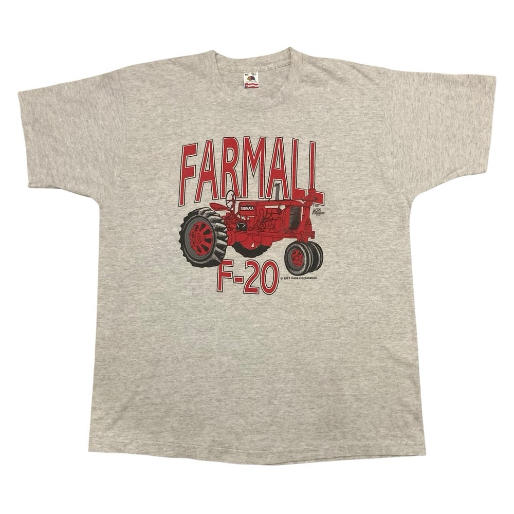 Vintage Farmall F-20 Tractor 1991 T-shirt 2XL Single Stitch Made in USA