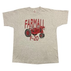 Vintage Farmall F-20 Tractor 1991 T-shirt 2XL Single Stitch Made in USA