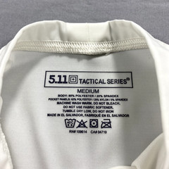 5.11 Tactical Holster Shirt Mens Medium White Concealed Carry Undershirt Stretch