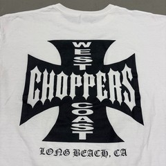 Vintage West Coast Choppers Shirt XL Anvil Chrome Hearts Biker Jesse James