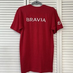 Vintage Sony Hawaii 45th Anniversary T Shirt M Bravia American Apparel Red Promo