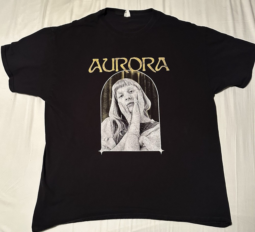 Aurora 2022 Tour Shirt L Large Band Indie Rock