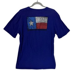 The North Face Shirt Mens Medium Purple Texas Flag Graphic Tee Outdoor Crewneck