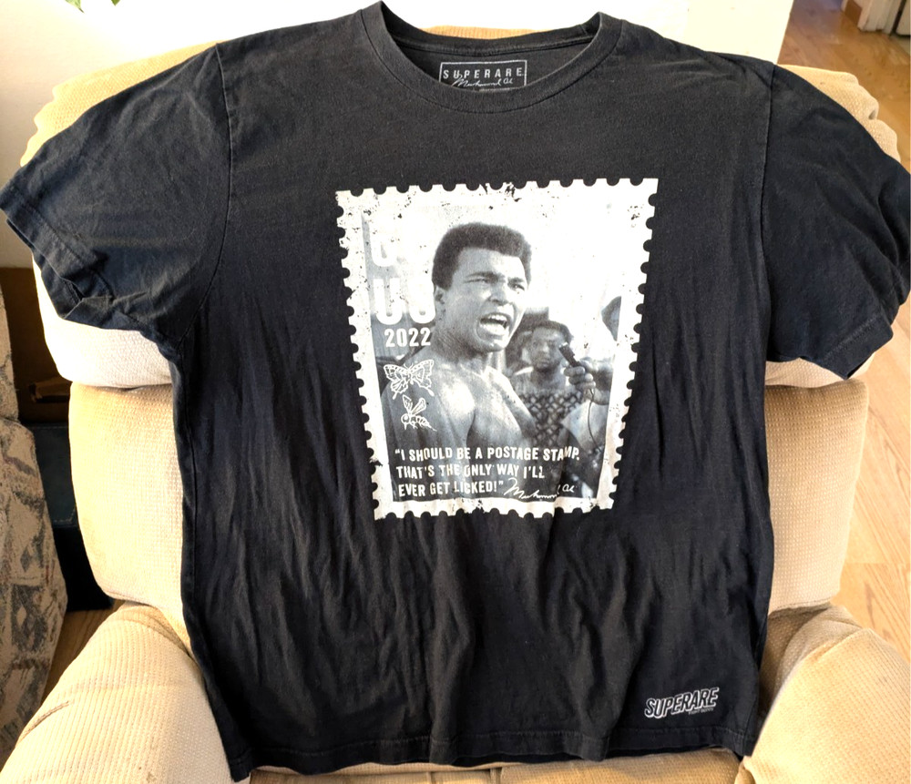 Muhammad Ali Shirt Mens 2XL Black Graphic from Ali Museum in Louisville