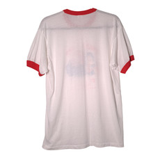 VINTAGE POLKA and DOT Clowns USED Ringer Shirt (XL, Single Stitch, New Jersey)