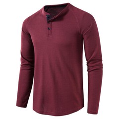 Zonbailon men’s T-shirt Polo shirts loose casual bottomed long sleeve