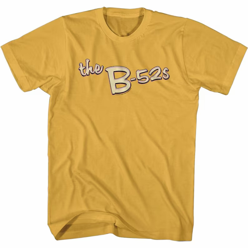 The B-52’s The B Logo Ginger Adult T-Shirt