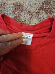 No-Li Brewing Company Logo Red T-shirt Large